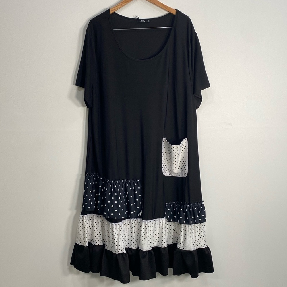 Lily Boho Polka Dot Dress 4XL